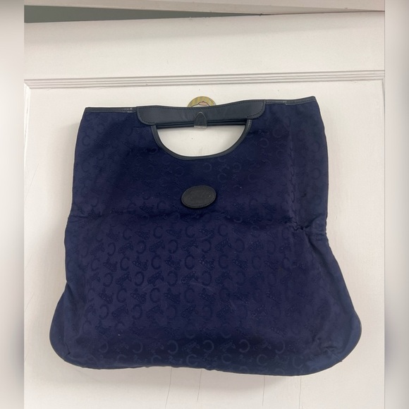 Celine RARE horse carriage tote Noevir Japan Bag pattern logo - Picture 5 of 8